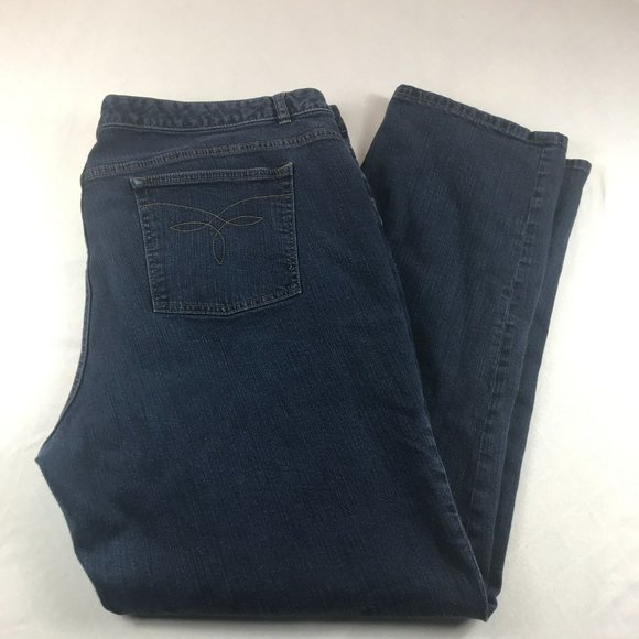 Chaps Jeans Chaps Denim Madden Straight Leg Jeans Size 24w Medium